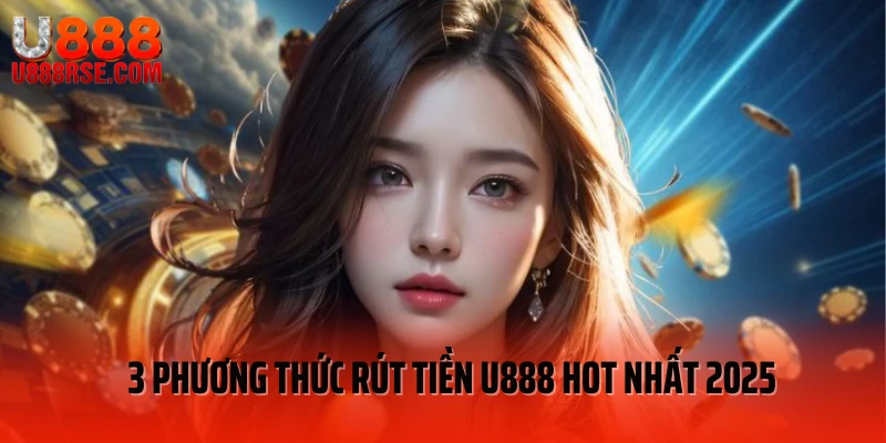 3 phương thức rút tiền U888 hot nhất 2025