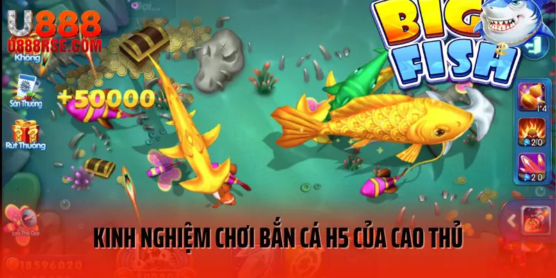 Kinh nghiệm chinh phục bắn cá H5 của cao thủ